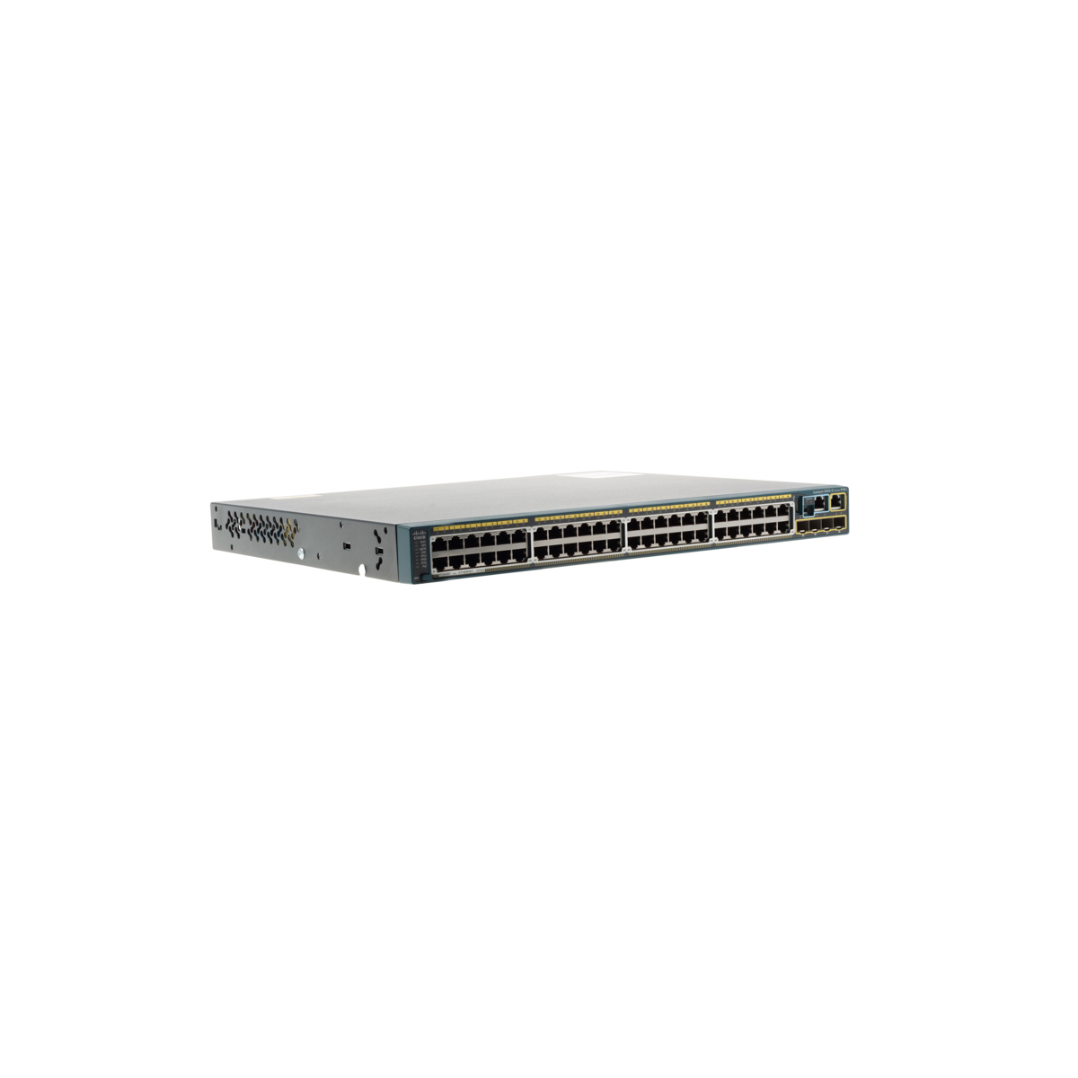 قیمت و خرید سوییچ شبکه 48 پورت + 4 پورت SFP با 24 پورت PoE سیسکو مدل WS-C2960S-48LPS-L | نت ران